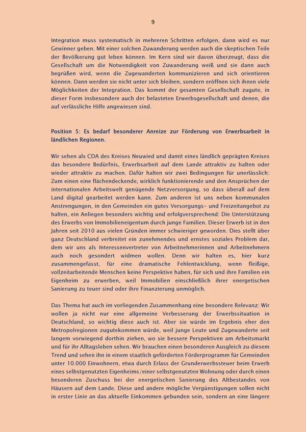 Current challenges of employment and the labour market in Germany — pages 9