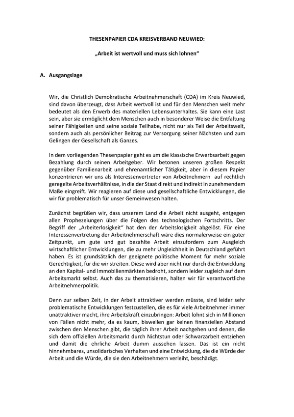 Work is valuable and must pay off — pages 1